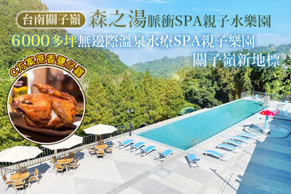 台南關子嶺-森之湯脈衝SPA親子水樂園