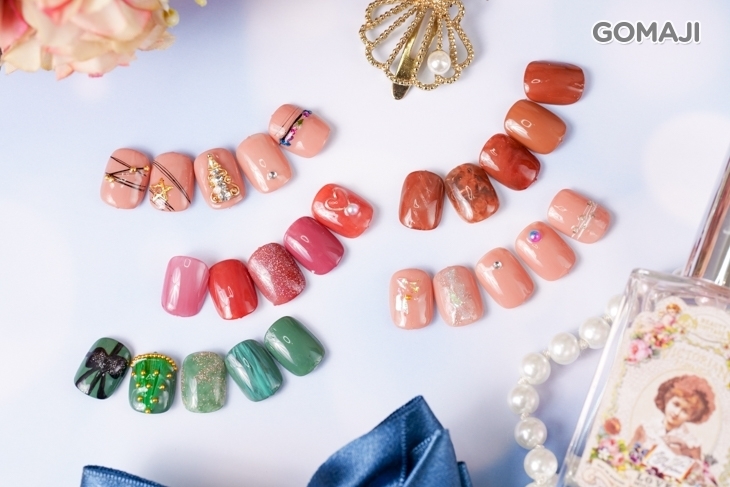 堇の美甲pansy nails