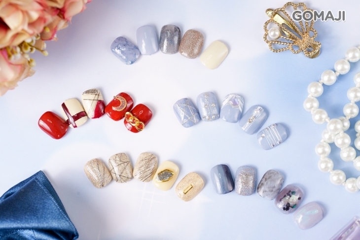 堇の美甲pansy nails