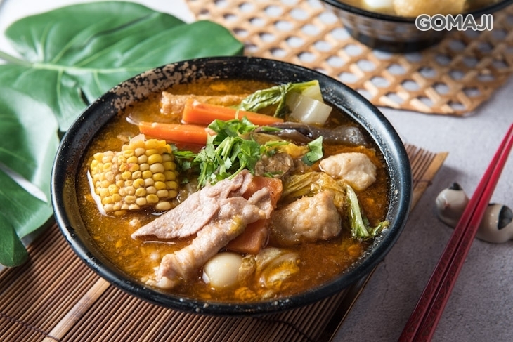 老嘴砂鍋魚頭-菜尾湯