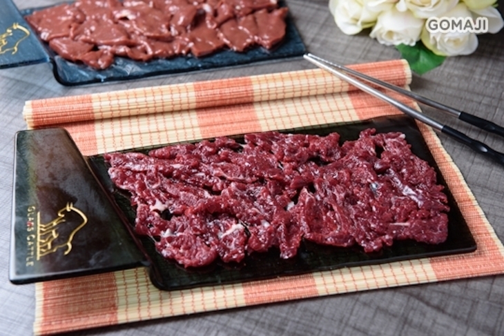 玻璃牛溫體牛豬肉火鍋