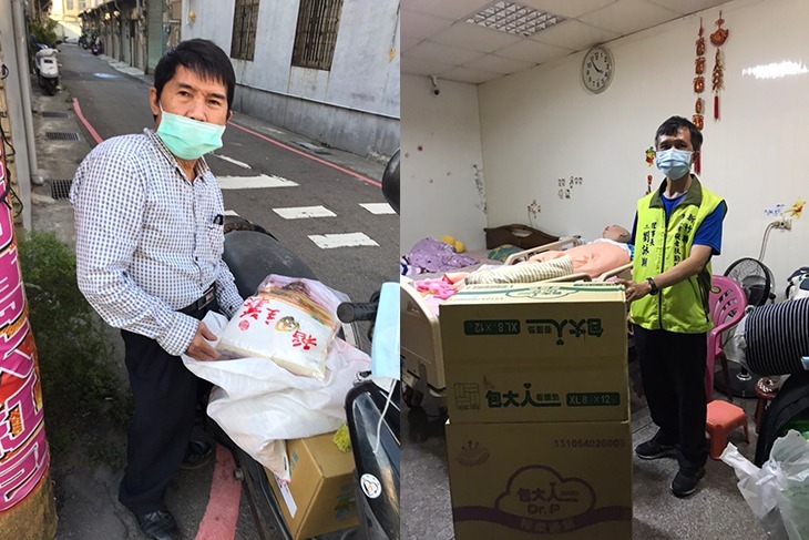 新竹身障邊緣戶與獨老物資支援