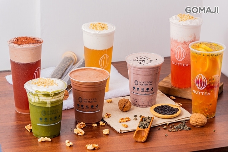 NUTTEA Nut Mylk Tea 堅果奶 · 茶