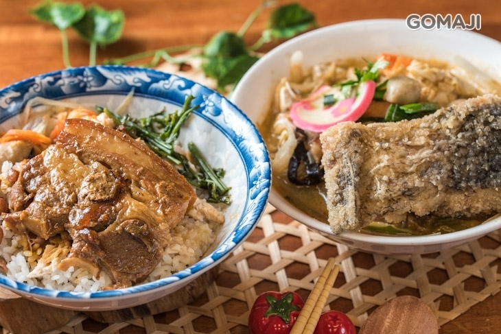 陳聰明沙鍋魚頭 火雞肉飯