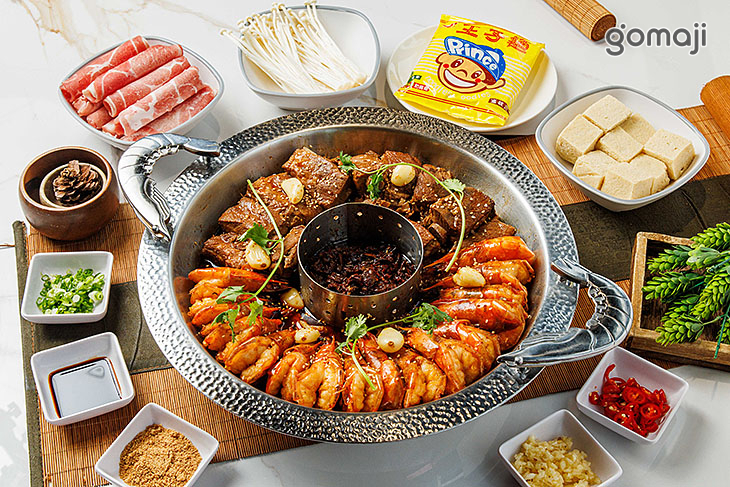李蝦記爆蝦火鍋