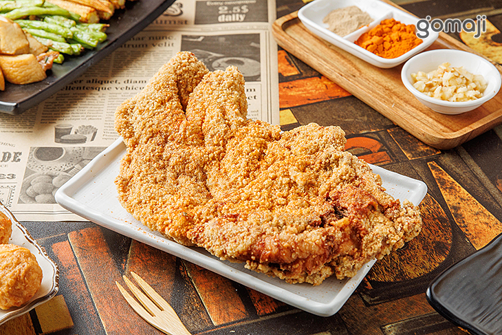 許老板蒜味鹽酥雞