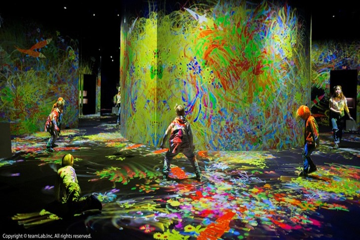 teamLab 未來遊樂園&與花共生的動物們