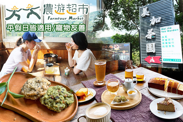 【夠麻吉X農遊超市】台北美加茶園