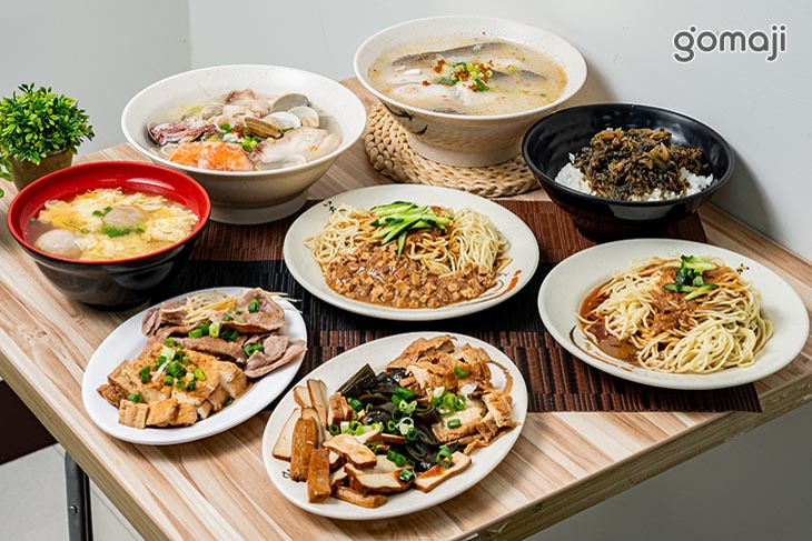 王家涼麵.粥.無刺虱目魚肚