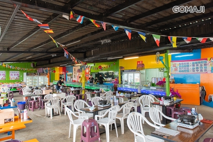 那兩蚵夜景流水蝦吃到飽