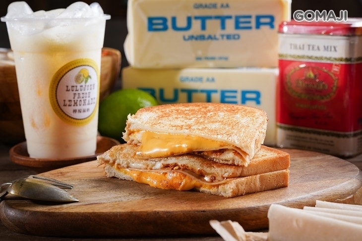 熱樂煎爆漿乳酪三明治