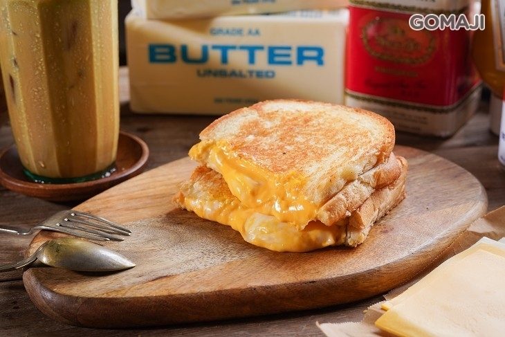 熱樂煎爆漿乳酪三明治