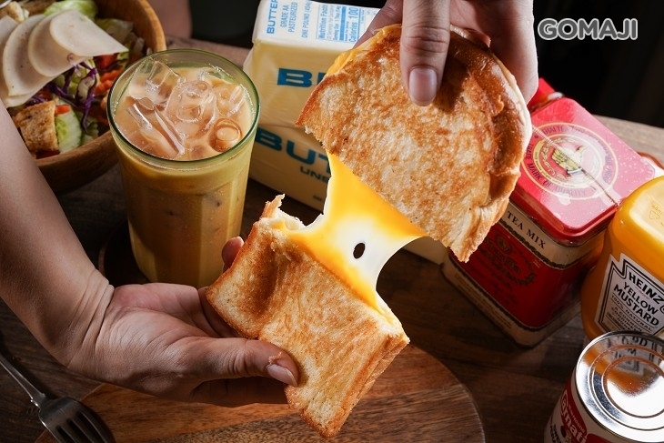 熱樂煎爆漿乳酪三明治