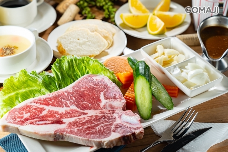 鼎岩石板岩燒牛排