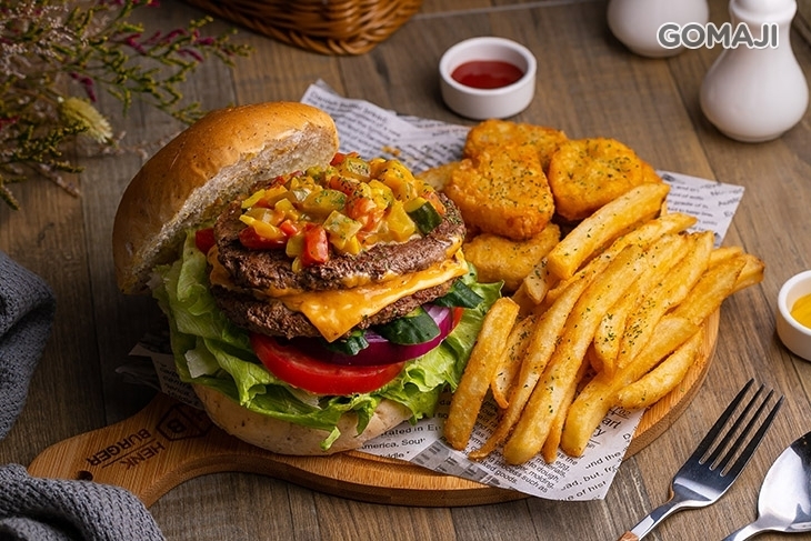 巨無霸美式漢堡 HENK BURGER