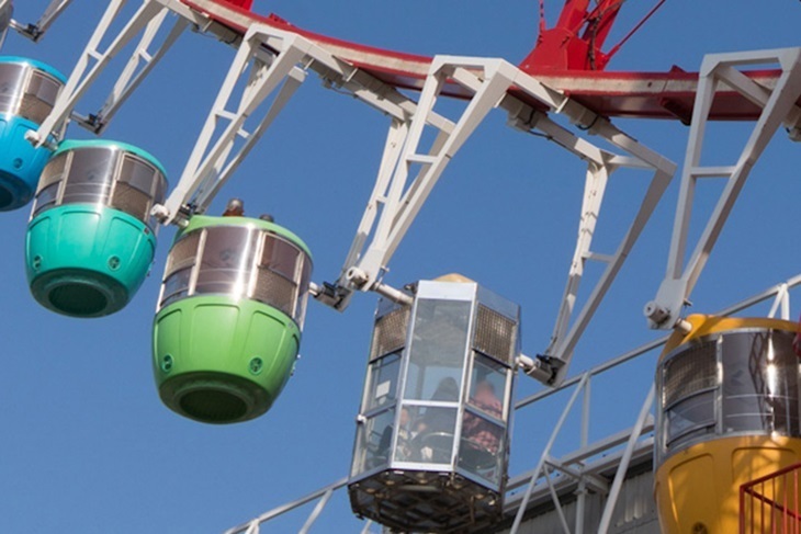 東京台場 Palette town 彩虹摩天輪門票