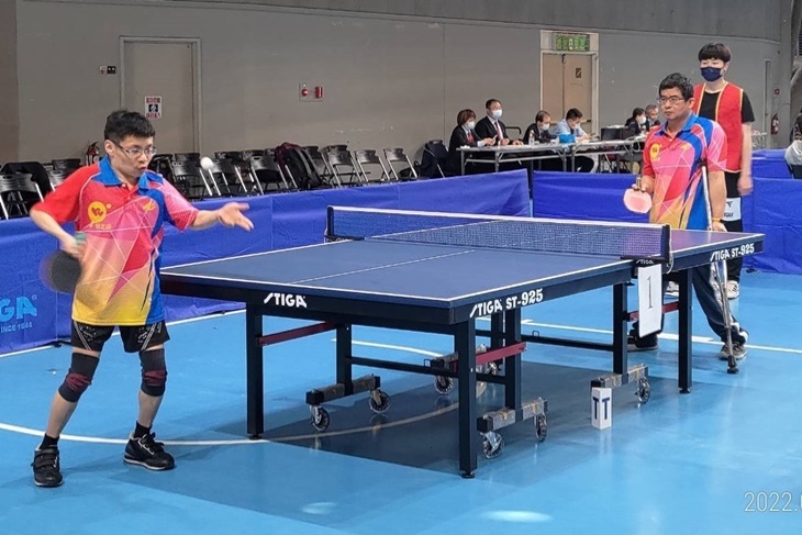 支持身心障礙者桌球運動