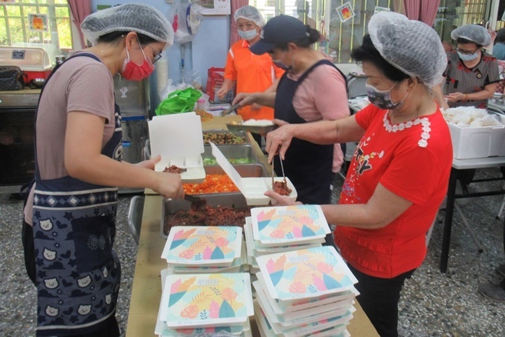 彰化弱勢邊緣長者暖心送餐