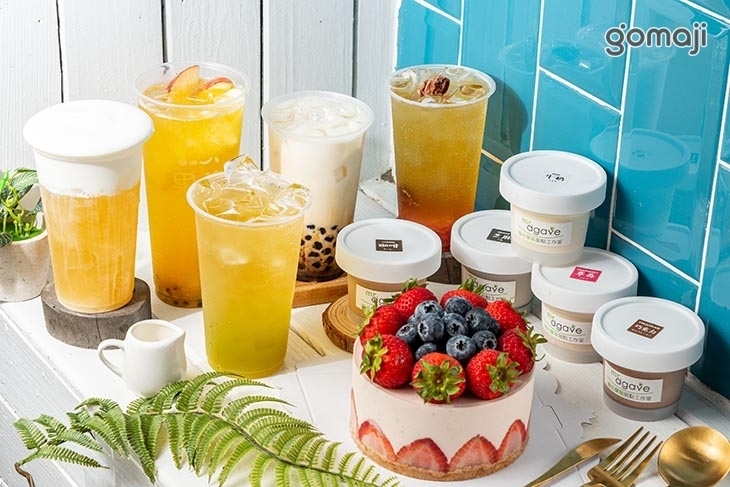 果染茶飲 x mr.agave龍舌蘭蜜甜點