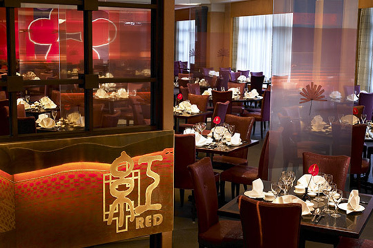 台北中和福朋喜來登酒店-紅餐廳