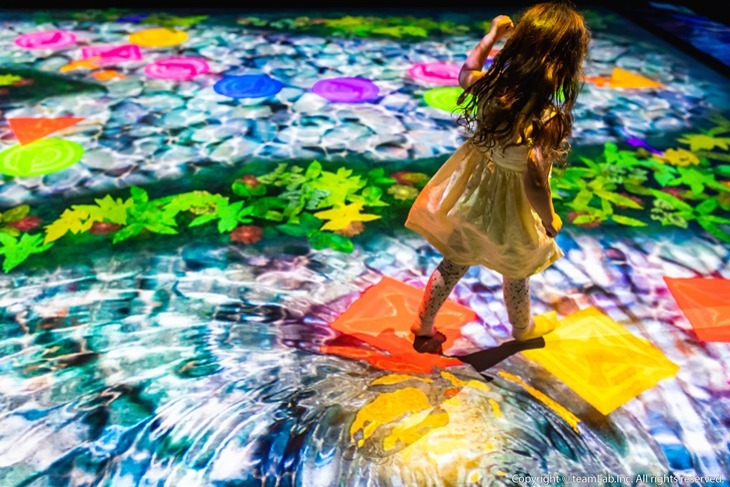 teamLab 未來遊樂園&與花共生的動物們