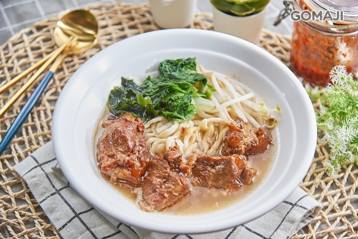 今天吃麵 番茄排骨(文化店)