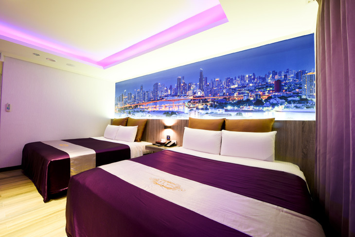 新竹-紫晶彩繪汽車旅館