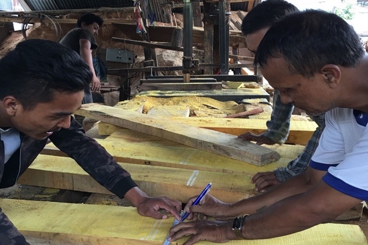 尼泊爾身障孤兒音樂學習