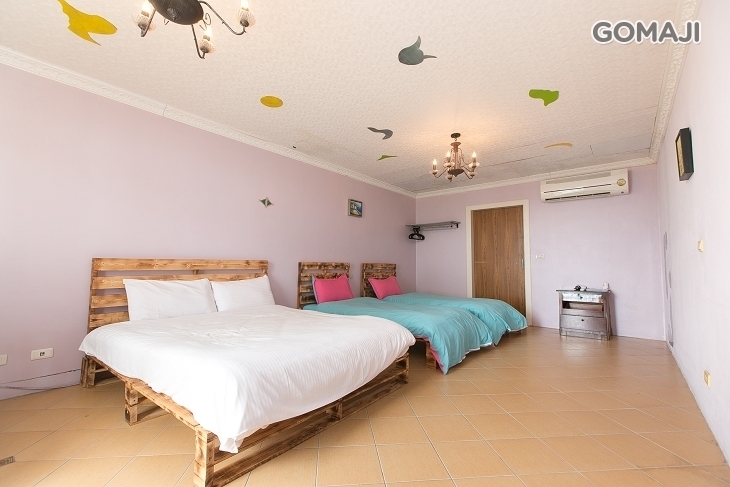 花蓮-鹽寮海邊的房間