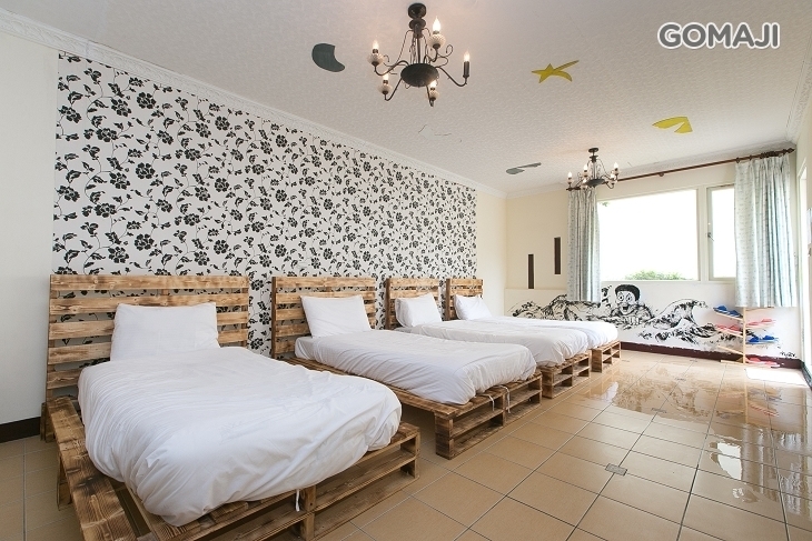 花蓮-鹽寮海邊的房間