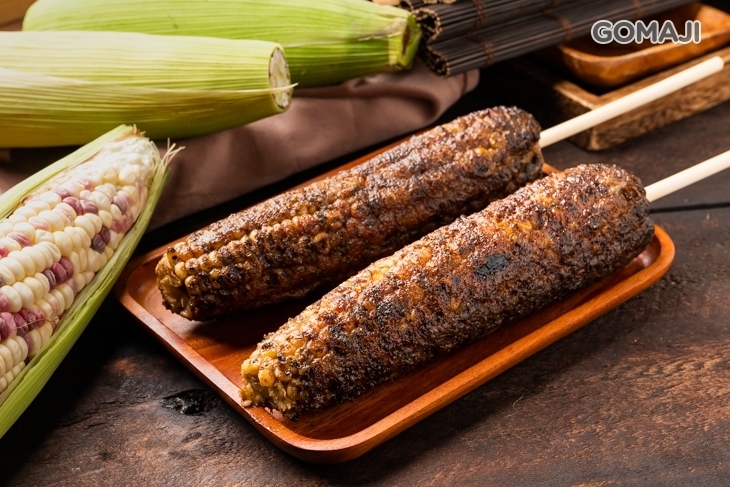 水柳伯炭烤玉米&白糖粿