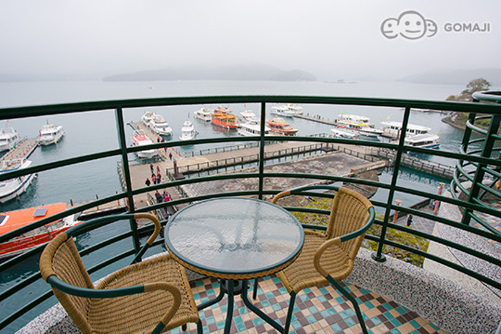 日月潭-碼頭水沙連館