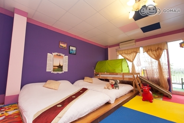 宜蘭-101親子溜滑梯超跑民宿