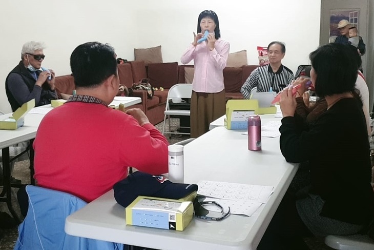 偏鄉視障者多元技藝課程學習