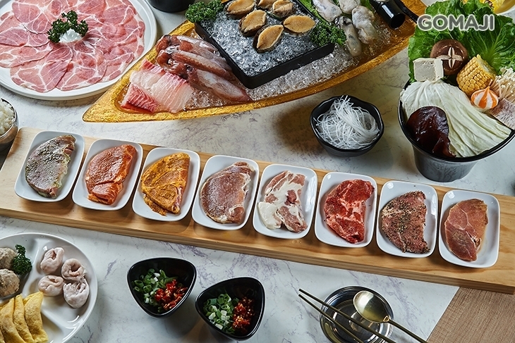 越之晟韓式八味烤肉/海鮮鍋物