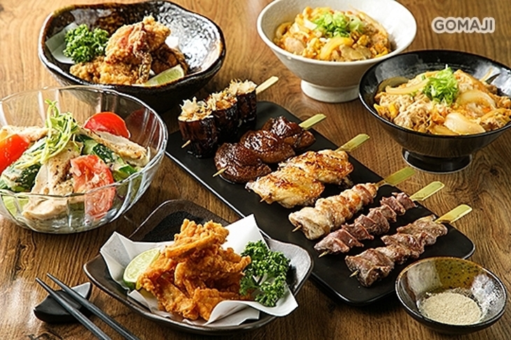 隆次郎炭火燒鳥串燒