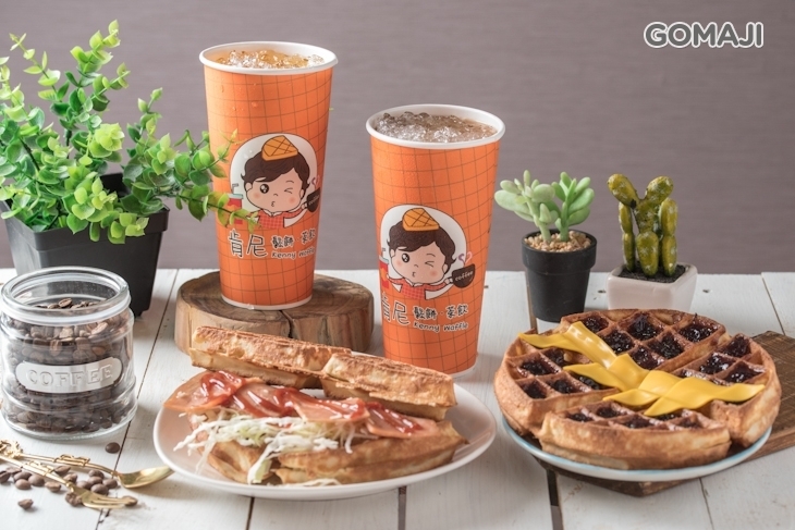 肯尼鬆餅、飲品、咖啡