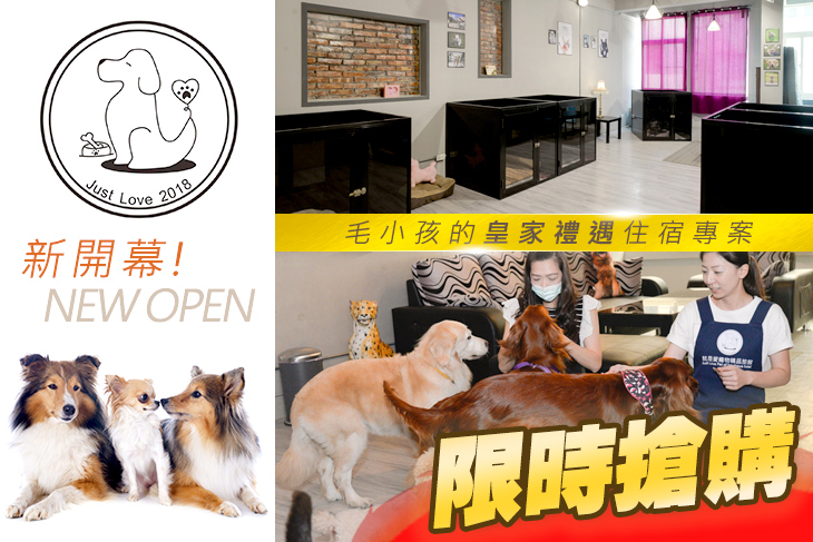 Just Love 就是愛寵物精品旅館 & 就是愛寵物鮮食
