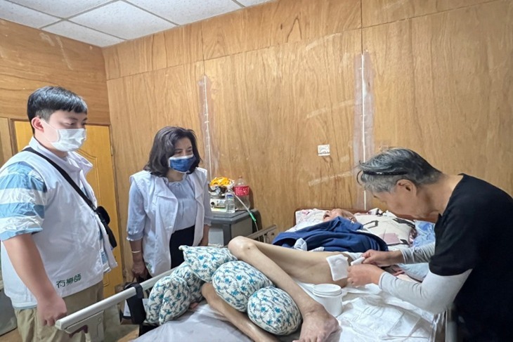 新北5位弱勢長者傷口照護