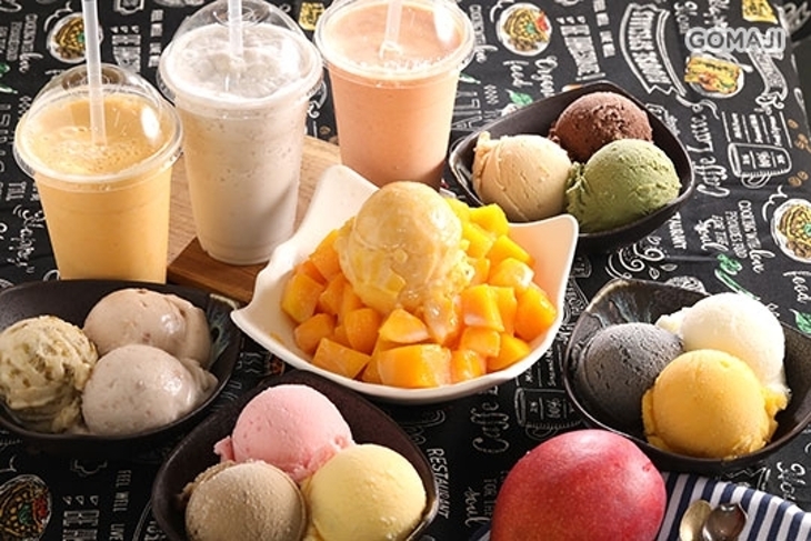 冰的啦！翻桌綿綿冰