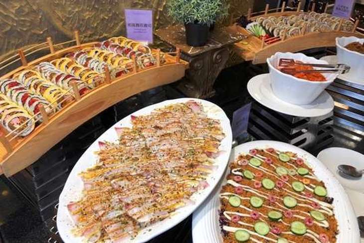 台中清新溫泉飯店-新采自助百匯