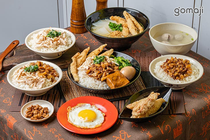 夜小二 雞魯飯.香酥無刺虱目魚