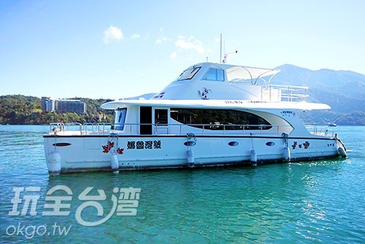 日月潭綠世界電動班船
