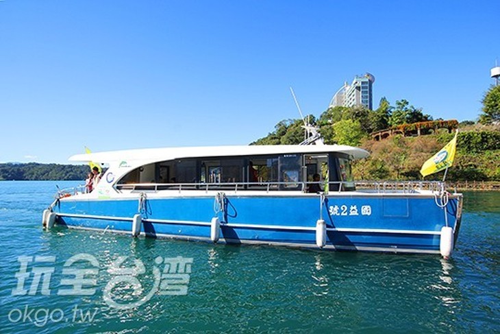 日月潭綠世界電動班船