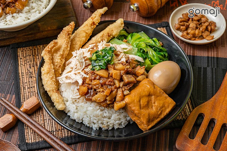 夜小二 雞魯飯.香酥無刺虱目魚