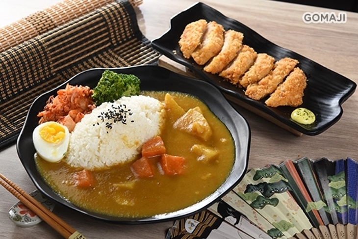 墨。食堂-咖哩 揚物