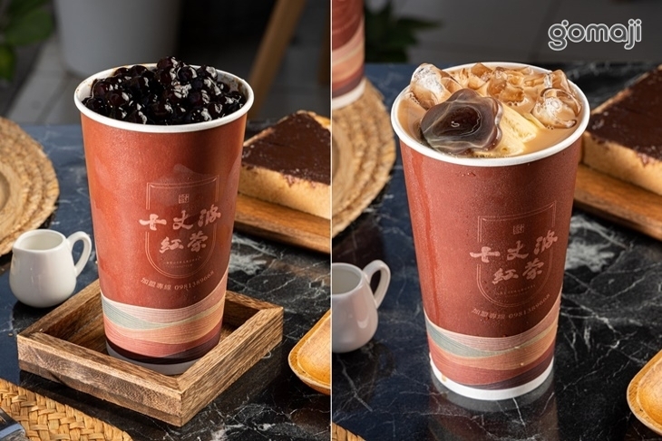 十丈波紅茶&踢到鐵板美食