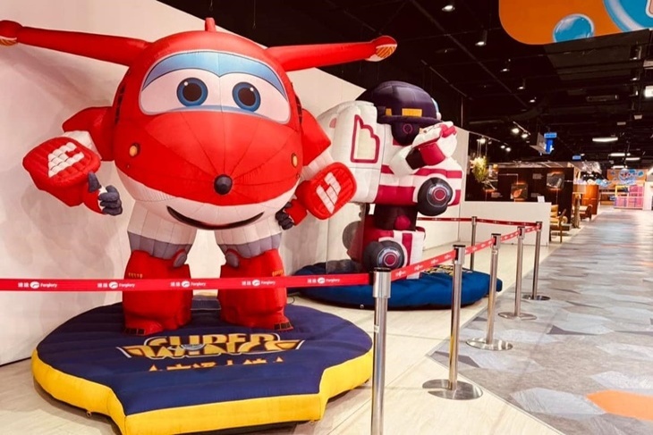 Superwings交通小鎮駕駛互動主題樂園