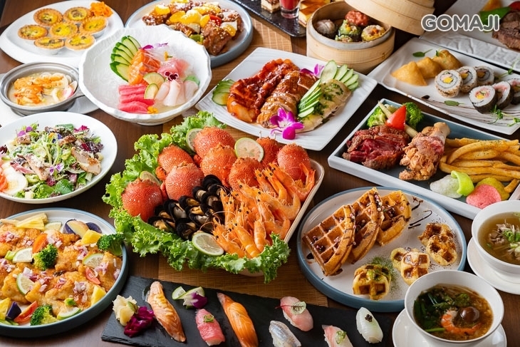 台中五星級酒店-裕元花園酒店(溫莎咖啡廳)