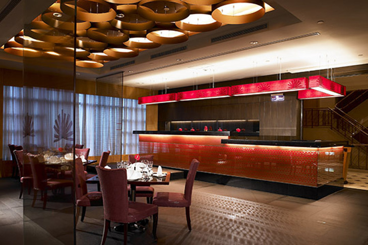 台北中和福朋喜來登酒店-紅餐廳